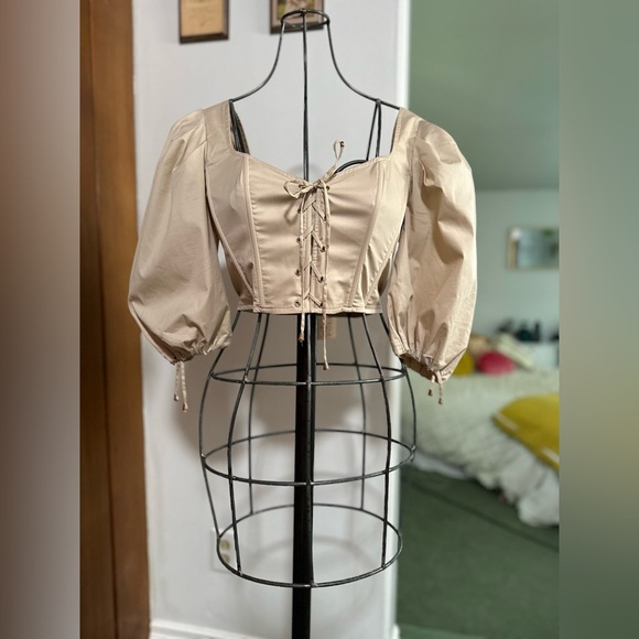 NWT Oh Polly Boned Corset top - Picture 5 of 10